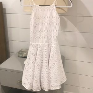 white boutique dress